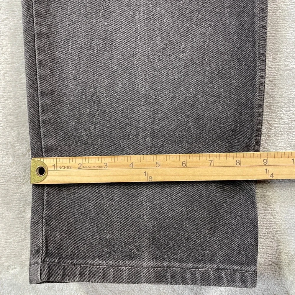 Vintage Levis 550 Jeans Mens 32x34 Faded Black‎ Relaxed Fit Denim Y2K Punk 36x34
